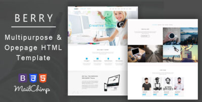 Barry - Business And Corporate Responsive HTML Template