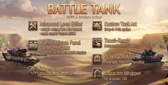 Battle Tanks | Artillery Duel HTML5 Game Battle Tanks | Artillery Duel HTML5 Game