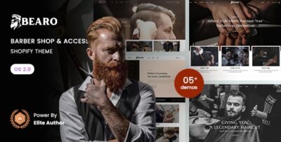 Bearo - Barber Shop & Accessories Shopify 2.0 Theme
