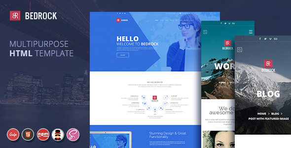 Bedrock | Multipurpose HTML Template Bedrock | Multipurpose HTML Template