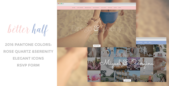 Better Half - Responsive Wedding HTML Template Better Half - Responsive Wedding HTML Template