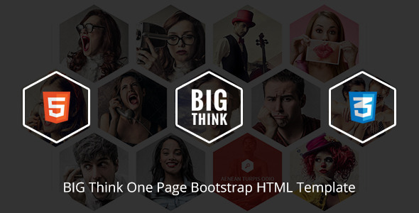 Big Portfolio - One Page HTML Template Big Portfolio - One Page HTML Template