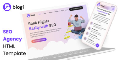 Biogi - Multipurpose Agency HTML Template