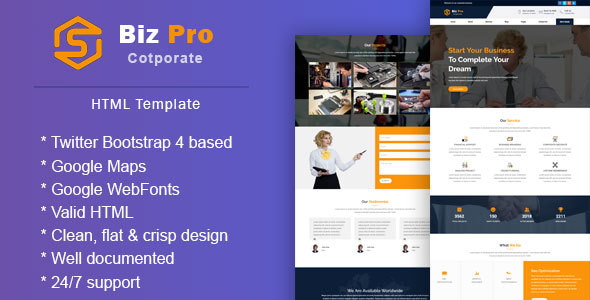 BizPro || Corporate & Business Responsive Template BizPro || Corporate & Business Responsive Template