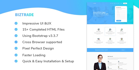 BizTrade - Business & Finance HTML5 Template BizTrade - Business & Finance HTML5 Template