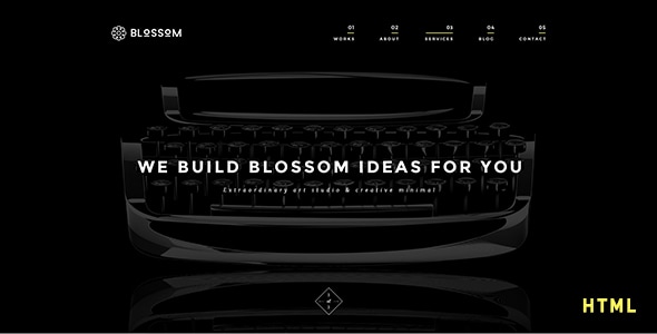 Blossom - Minimal Portfolio HTML5 Template Blossom - Minimal Portfolio HTML5 Template