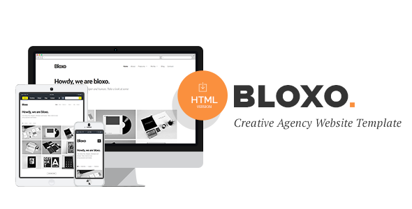 Bloxo - Minimal Freelancer Agency HTML5 Template Bloxo - Minimal Freelancer Agency HTML5 Template