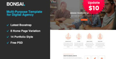 Bonsai | Multi-purpose HTML5 Template for Digital Agency