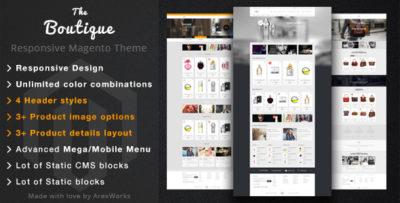 Boutique - Fashion Magento Responsive Theme