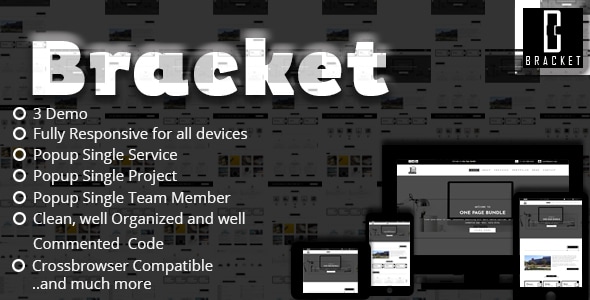 Bracket - Multipurpose One Page HTML5 Template Bracket - Multipurpose One Page HTML5 Template