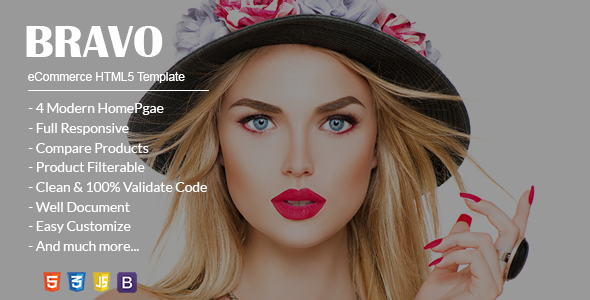 Bravo eCommerce HTML5 Template Bravo eCommerce HTML5 Template