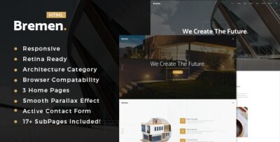 Bremen- Architecture, Interior and Renovation Template
