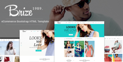 Brize - Fashion Store HTML Template