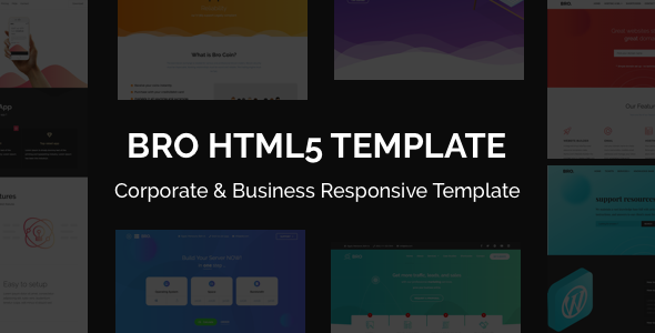 BRO - Corporate & Business Responsive Template BRO - Corporate & Business Responsive Template