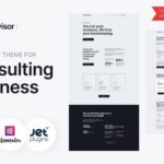 BroadAdvisor - Consulting WordPress Theme for Business Advisor Website