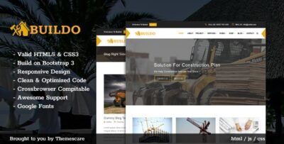 Buildo - Construction & Building HTML5 Template