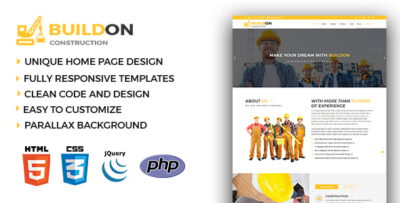 Buildon - Construction & Business HTML5 Template