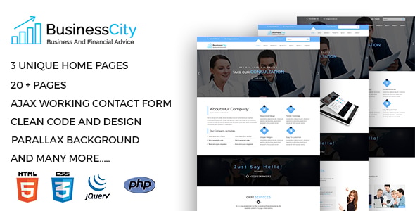 Business City - Business Consulting and Professional Services HTML5 Template Business City - Business Consulting and Professional Services HTML5 Template