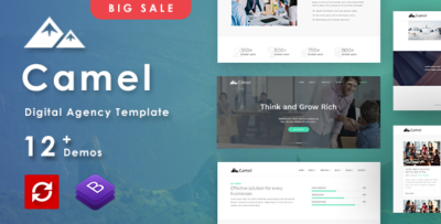 Camel - Business/Digital Agency Creative Template