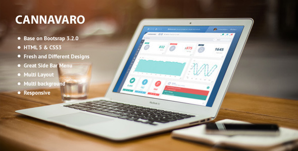 Cannavaro - Notepad Memo Admin Dashboard Template Cannavaro - Notepad Memo Admin Dashboard Template