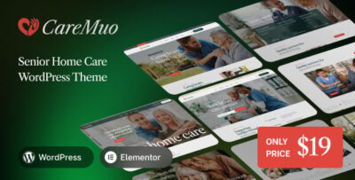 CareMuo – Senior Home Care WordPress Theme