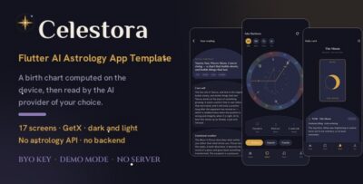 Celestora | Flutter AI Astrology App Template