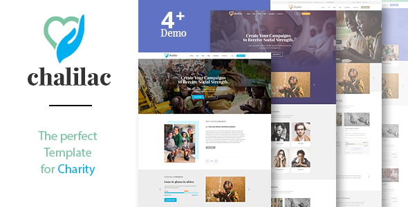 Chalilac - NGO Website Template Bootstrap HTML Version Chalilac - NGO Website Template Bootstrap HTML Version