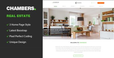 Chambers - Responsive HTML5 Template for Property Developers