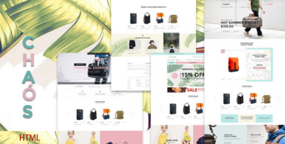 Chaos - Bag Store HTML5 Template