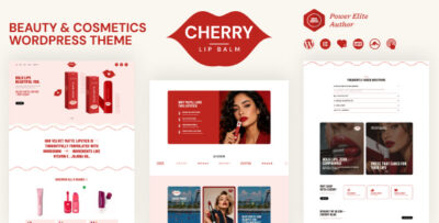 Cherry - Beauty & Cosmetics WordPress Theme