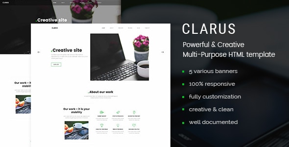 Clarus - Mobirise Responsive Business HTML Site Builder Clarus - Mobirise Responsive Business HTML Site Builder