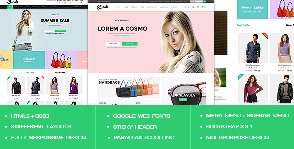 Classic - Responsive Multipurpose HTML5 Template Classic - Responsive Multipurpose HTML5 Template