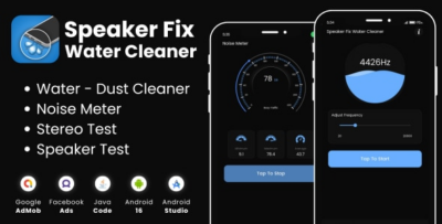 Cleanix | Speaker Fix Water Cleaner Mobile App