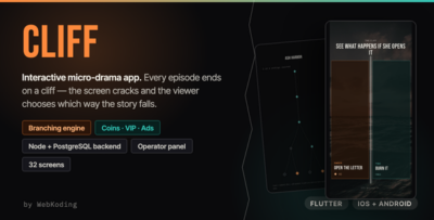 CLIFF - Interactive Micro-Drama Flutter App