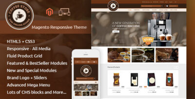 Coffee - Magento Responsive Theme
