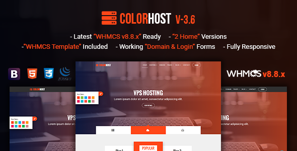 ColorHost | Responsive HTML5 Web Hosting and WHMCS Template ColorHost | Responsive HTML5 Web Hosting and WHMCS Template