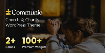 Communio – Church & Charity WordPress Theme