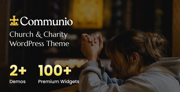 Communio – Church & Charity WordPress Theme Communio – Church & Charity WordPress Theme
