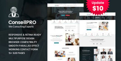 Concell pro - Business Consulting Services HTML Template