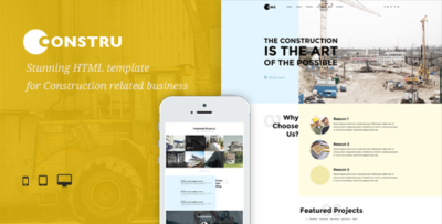 Constru - Build & Construction HTML Template