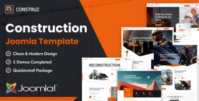 Construz - Construction Building Joomla Template