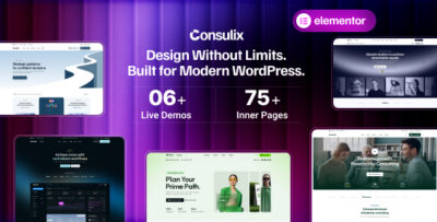 Consulix - Business, Consulting WordPress Theme
