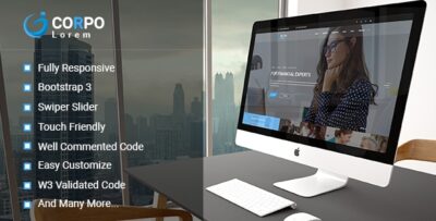 Corpo - The Ultimate Financial / Business Template