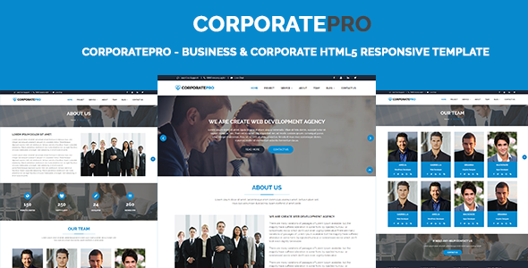 CorporatePro - Business & Corporate HTML5 Responsive Template CorporatePro - Business & Corporate HTML5 Responsive Template