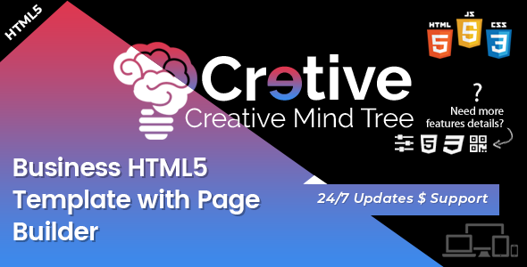 Creative Mind Tree - HTML5 Agency Template Creative Mind Tree - HTML5 Agency Template