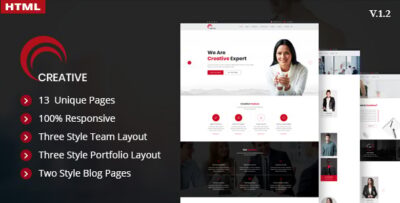 Creative – Finance, Corporate and Consulting Business Template