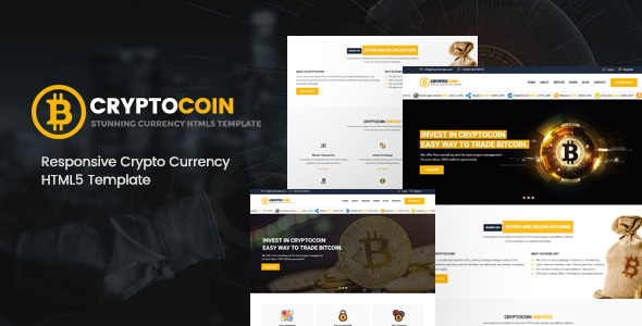 CryptoCoin | Bitcoin Crypto Currency Template CryptoCoin | Bitcoin Crypto Currency Template