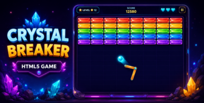 Crystal Breaker | HTML5 Arcade Game
