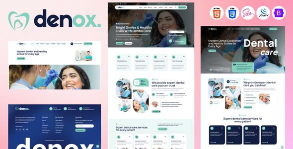 Denox - Dentist and Dental Clinic HTML5 Template Denox - Dentist and Dental Clinic HTML5 Template