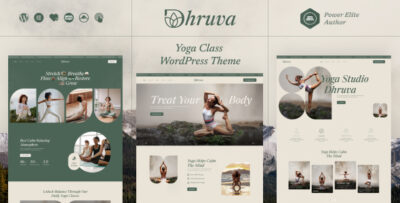 Dhruva - Yoga Class WordPress Theme